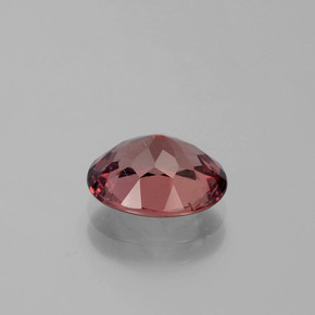 Granate malayo rosa natural de 2,89 ct, corte óvalo, VS