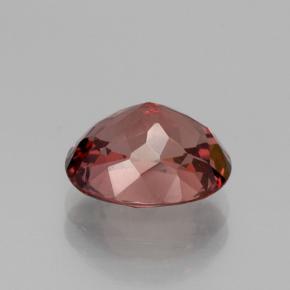 Granate malayo rosa natural de 3,84 ct, corte óvalo, VS