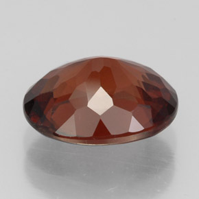 granate malayo Cuarzo Rosa natural de 3.14 ct, Corte Óvalo, VS-SI