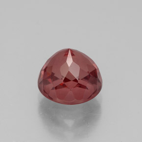 Granate malayo rosa natural de 3,11 ct, corte redondo, VS