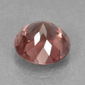 granate malayo Rosado medio natural de 2.48 ct, Corte Redondo, VS