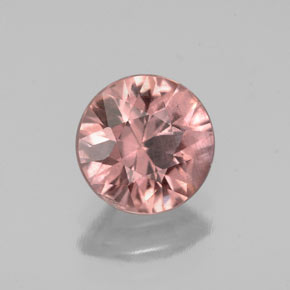 granate malayo Rosado natural de 1.45 ct, Corte Redondo, VS-SI