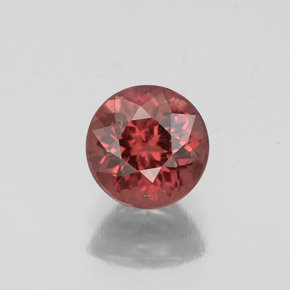 granate malayo Rosado natural de 1.27 ct, Corte Redondo, SI