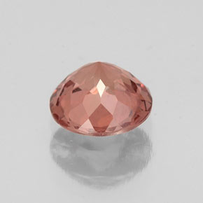granate malayo Cuarzo Rosa natural de 1.04 ct, Corte Redondo, VS