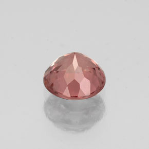 Granate malayo rosa natural de 0,83 ct, corte redondo, VS-SI