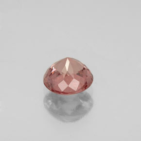 granate malayo Cuarzo Rosa natural de 1.05 ct, Corte Redondo, VS-SI