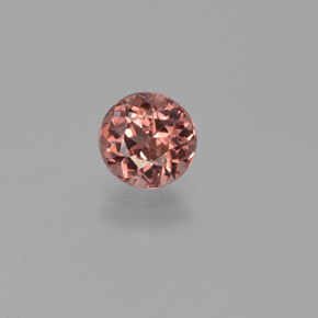 granate malayo Rosado natural de 1.11 ct, Corte Redondo, VS