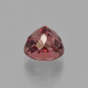Granate malayo rosa natural de 3,11 ct, corte redondo, VS