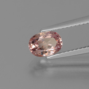 granate malayo Rosado natural de 1.04 ct, Corte Óvalo, VS