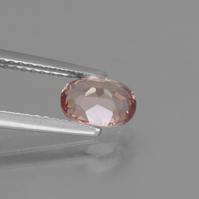 granate malayo Rosado natural de 1.04 ct, Corte Óvalo, VS