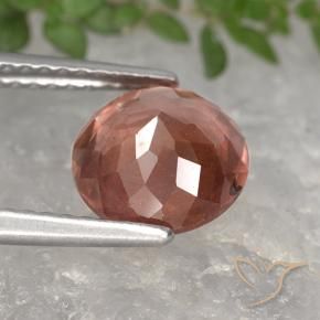 granate malayo Rosado frambuesa natural de 2.56 ct, Redondo, VS