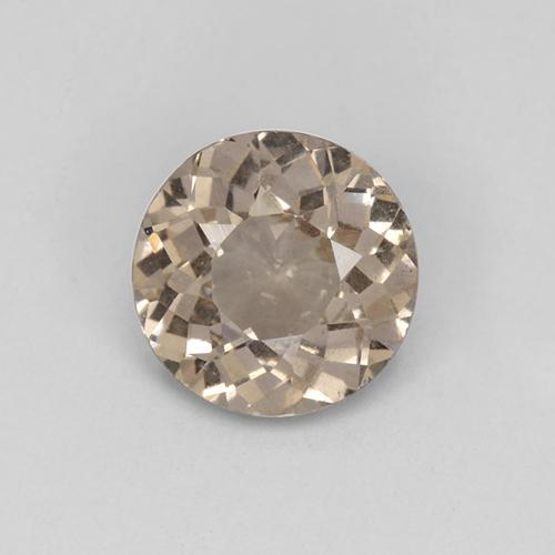 Granate malayo amarillo natural de 0,94 ct, corte redondo, VS