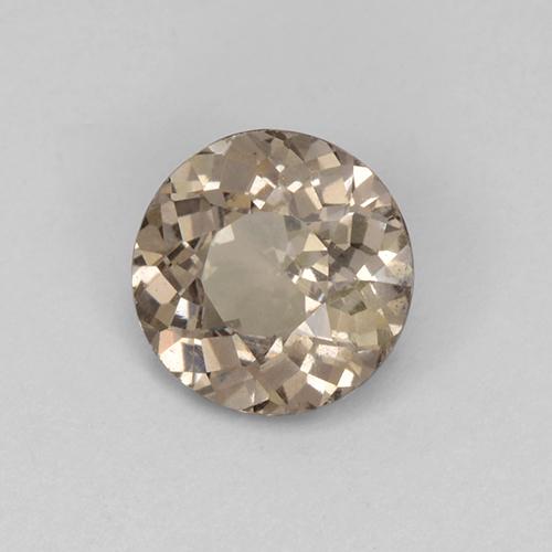 Granate malayo amarillo natural de 0,94 ct, corte redondo, VS