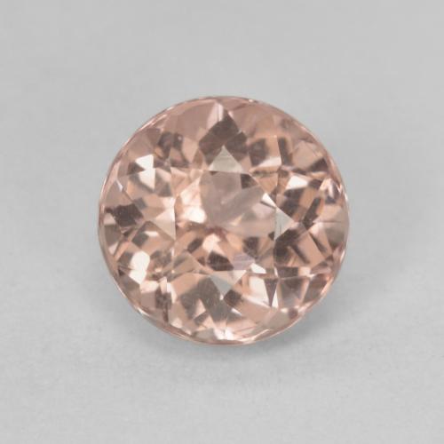 granate malayo Rosado muy claro natural de 1.55 ct, Corte Redondo, VS