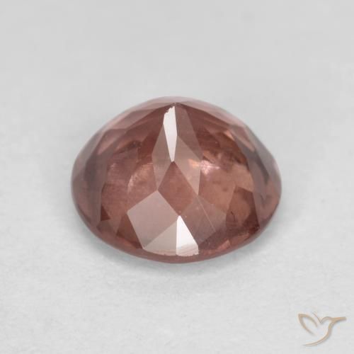granate malayo Rosa rosado natural de 1.04 ct, Corte Redondo, VS