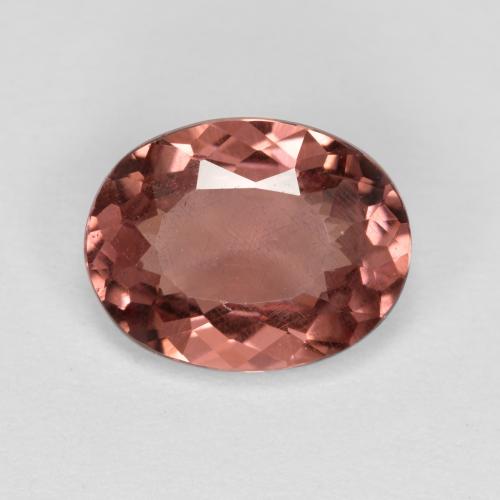 granate malayo Rojo indio natural de 2.14 ct, Corte Óvalo, VS