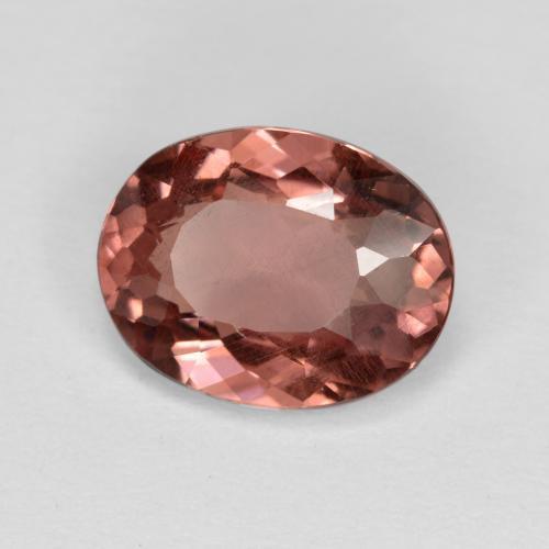 granate malayo Rojo indio natural de 2.14 ct, Corte Óvalo, VS