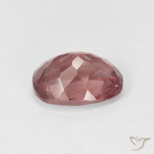 granate malayo Rosa oscuro natural de 1.71 ct, Corte Óvalo, VS