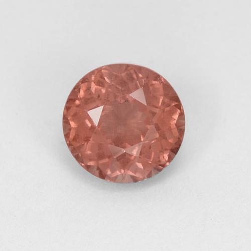 Granate malayo rosa natural de 1,04 ct, corte redondo, VS