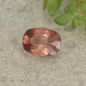 granate malayo Rosado medio natural de 1.00 ct, Corte Cojín, VS