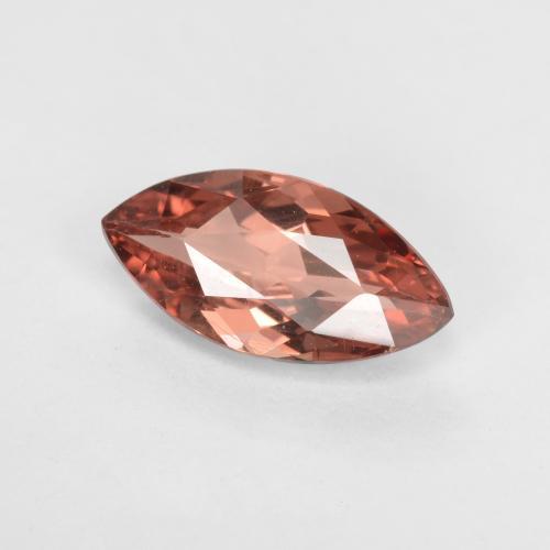 Granate malayo rosa natural de 1,11 ct, marquesa, VVS-VS