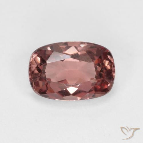 0.74ct Natural Rojo indio granate malayo, Forma Cojín, VVS-VS, Photo A