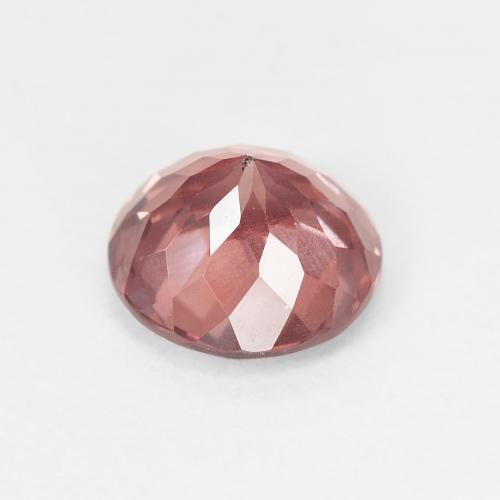 granate malayo Rosado medio natural de 1.70 ct, Corte Redondo, VS