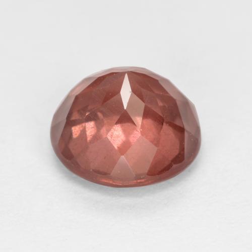 Granate malayo rosa natural de 1,70 ct, corte redondo, VS