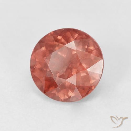granate malayo Rosado rojizo natural de 1.86 ct, Redondo, VS