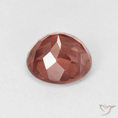 granate malayo Rosado rojizo natural de 1.86 ct, Redondo, VS