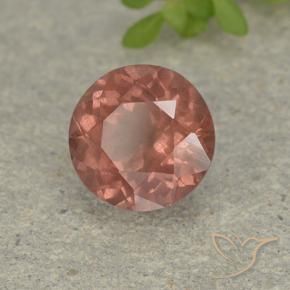 granate malayo Rosado medio natural de 1.81 ct, Redondo, VS