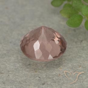 granate malayo Rosado medio natural de 0.93 ct, Redondo, VS