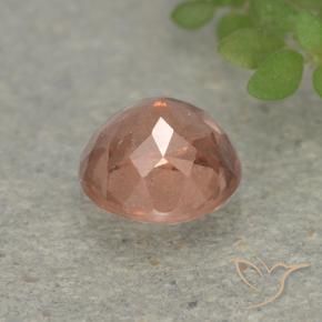 granate malayo Rosado pomelo natural de 0.86 ct, Redondo, VS