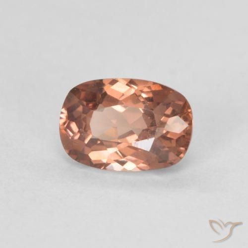 granate malayo Rosa oscuro natural de 0.72 ct, Forma Cojín, VS