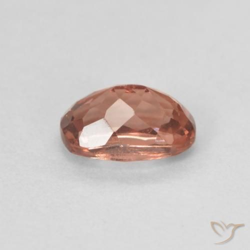 granate malayo Rosa oscuro natural de 0.72 ct, Forma Cojín, VS