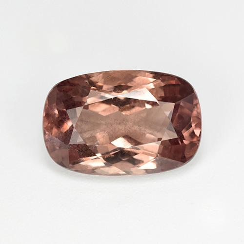 granate malayo Marrón cálido natural de 6.87 ct, Corte Cojín, VS