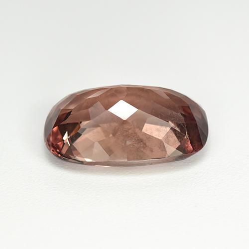 granate malayo Marrón cálido natural de 6.87 ct, Corte Cojín, VS