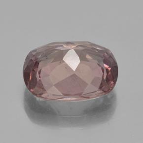 Granate malayo rosa natural de 4,50 ct, corte cojín, VS