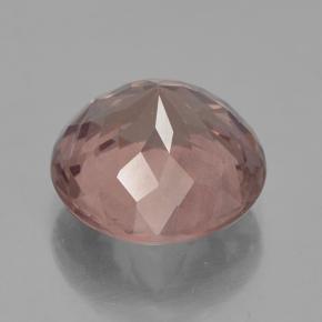 Granate malayo rosa natural de 5,52 ct, corte redondo, VS