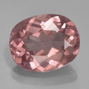 Granate malayo rosa natural de 3,77 ct, corte cojín, VS