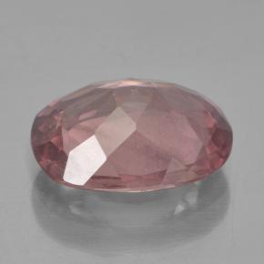 Granate malayo rosa natural de 3,77 ct, corte cojín, VS