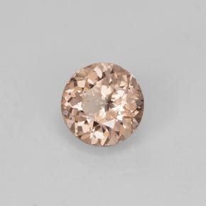 Granate malayo amarillo natural de 1,44 ct, corte redondo, VS