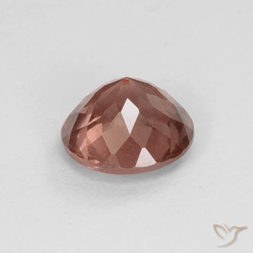granate malayo Rosado medio natural de 1.75 ct, Redondo, VS