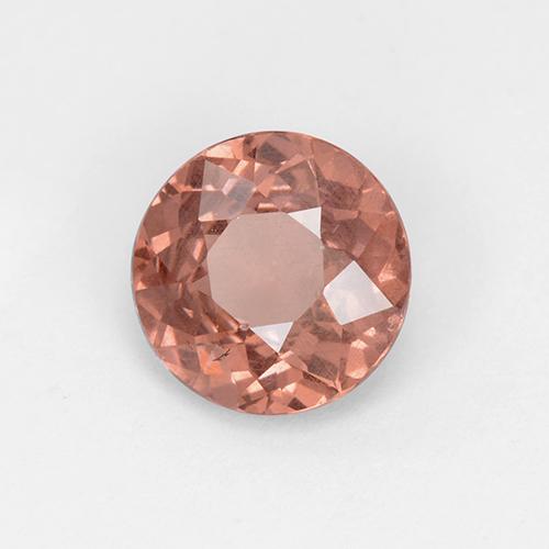 Granate malayo rosa natural de 1,92 ct, corte redondo, VS