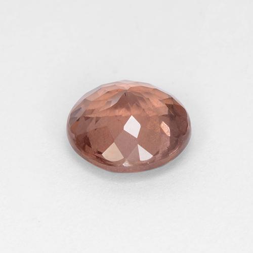 Granate malayo rosa natural de 1,92 ct, corte redondo, VS