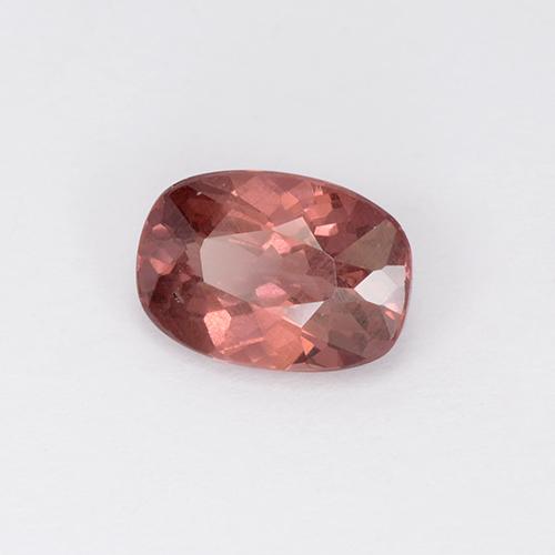 granate malayo Rojo oscuro natural de 0.96 ct, Corte Cojín, VS