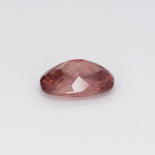 granate malayo Rojo oscuro natural de 0.96 ct, Corte Cojín, VS