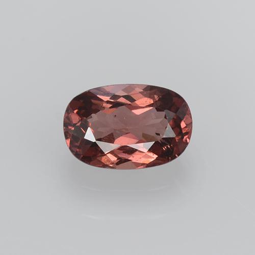 granate malayo Cuarzo Rosa natural de 0.56 ct, Corte Óvalo, VS