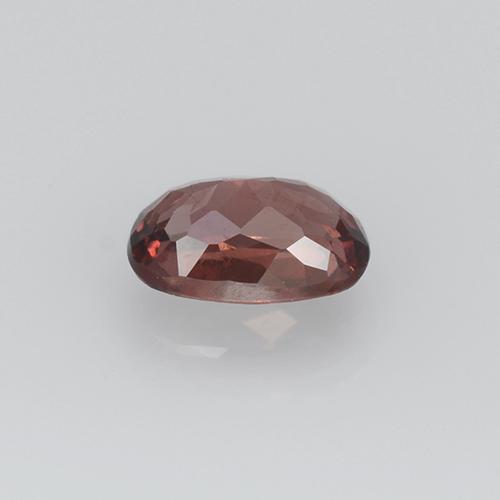 granate malayo Cuarzo Rosa natural de 0.56 ct, Corte Óvalo, VS
