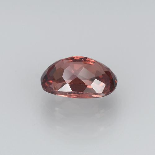 granate malayo Cuarzo Rosa natural de 0.67 ct, Corte Cojín, VS